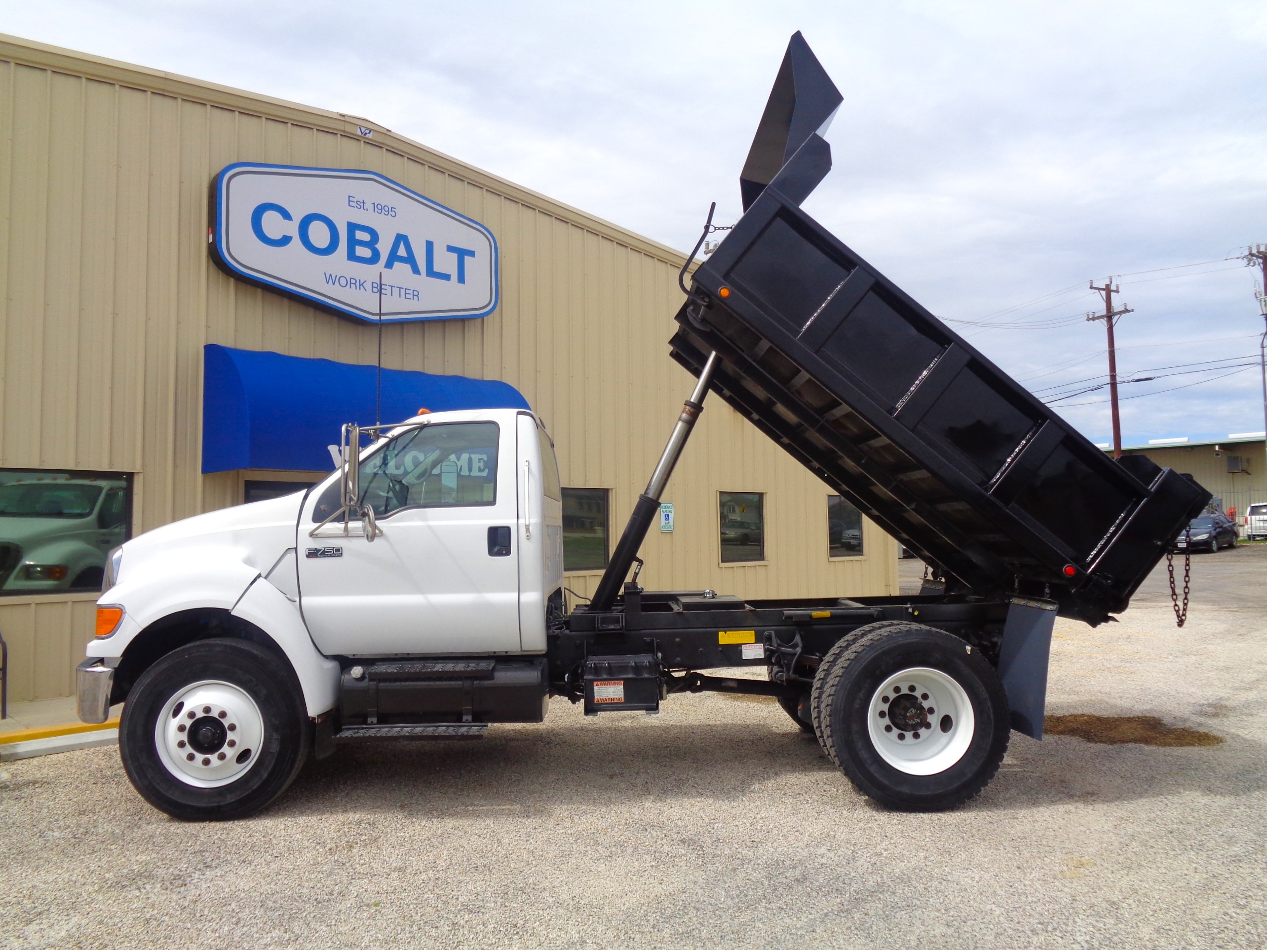 2008 Ford F750 Dump Truck