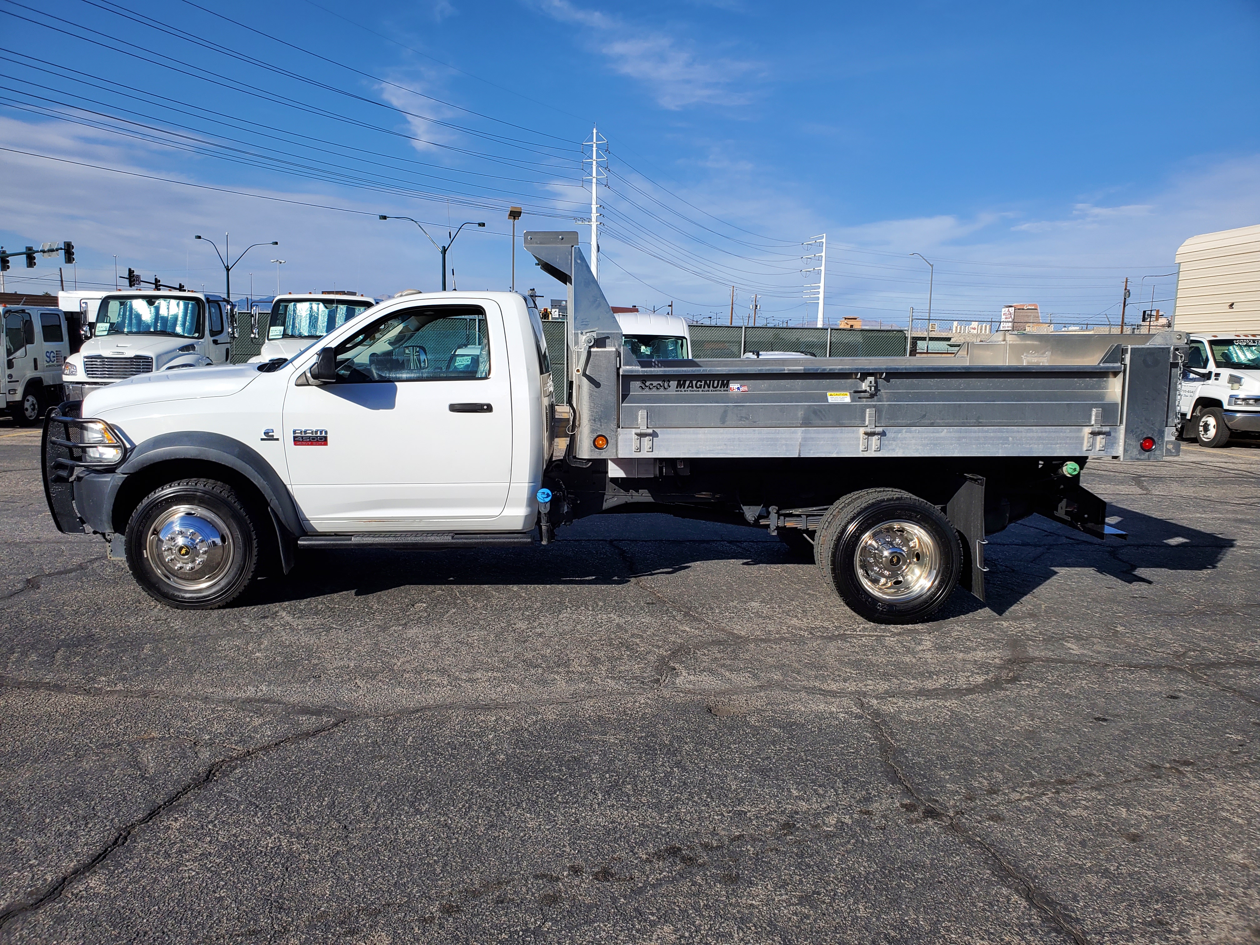 2012 Ram 4500 12' 3-4 Cubic Yard Dump